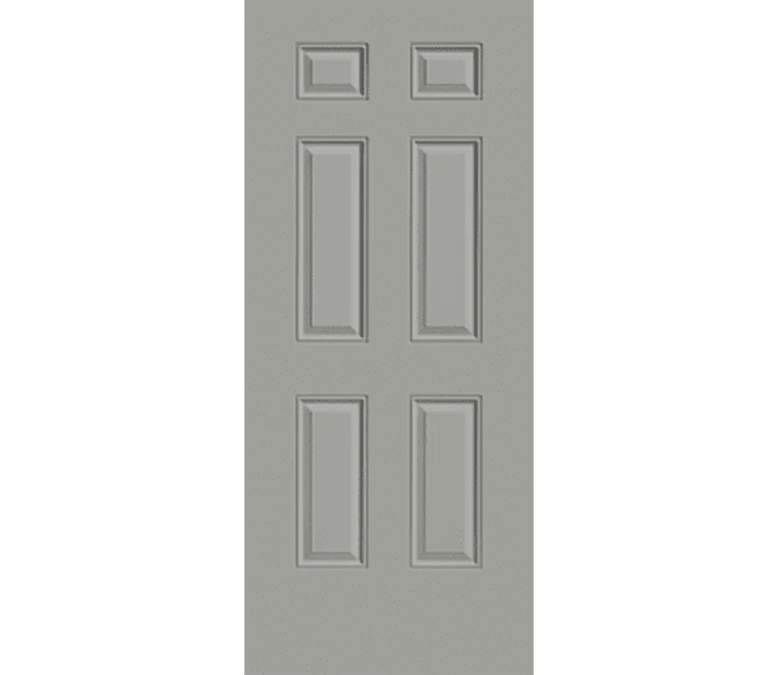 Branson 6 Panel Steel Entry Door