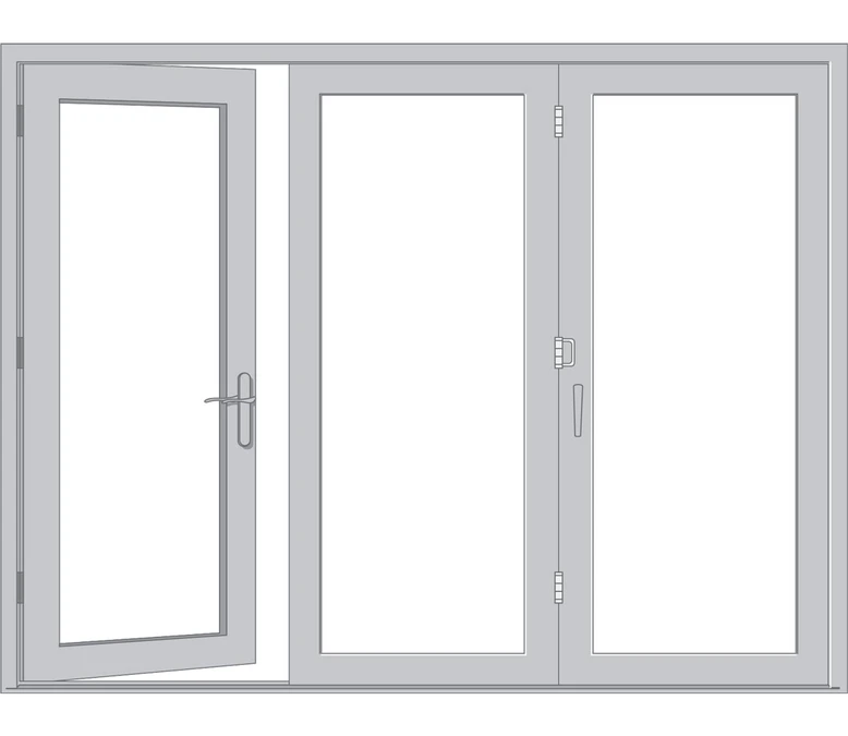 Branson Pella Architect Reserve Series Contemporary Bifold Patio Door